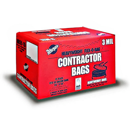 Contractor Trash Bags - 55 Gal - BES Supply