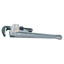 Pipe Wrench, Aluminum, Straight, 24"