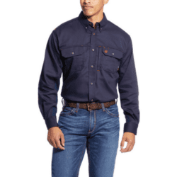 ARIAT FR Solid Vent Work Shirt