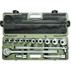 SOCKET SET 3/4", 14 pc