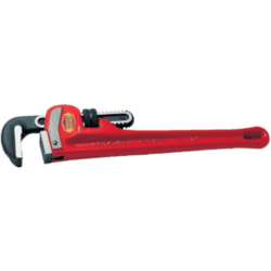 RIDGID Heavy-Duty Straight Pipe Wrench, Steel Jaw, 24 in