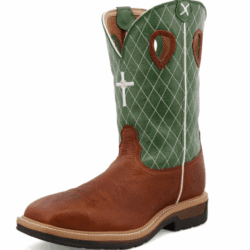 TWISTED X 12" WESTERN WORK BOOT SAFETY TOE