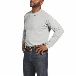 Ariat FR Baselayer Long Sleeve Shirt - Gray