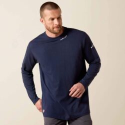 Ariat FR Baselayer Long Sleeve Shirt - Navy