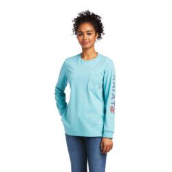 ARIAT Women's FR Stretch Logo T-Shirt