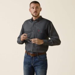 ARIAT FR Air Inherent Work Shirt - Charcoal Heather