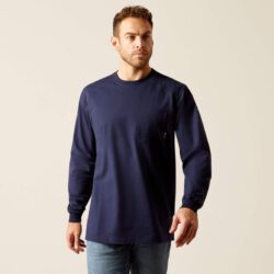 Ariat FR Pima T-Shirt - Navy