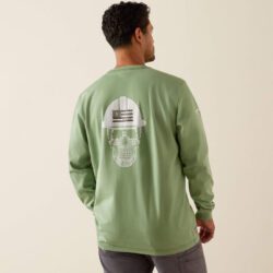 Ariat FR Roughneck Skull Logo T-Shirt