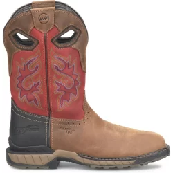 DOUBLE H MEN'S PHANTOM RIDER SYMBOL 11" SQUARE TOE WATERPROOF